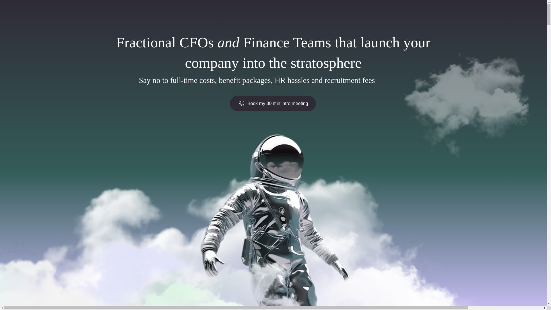 website screenshot of https://onefinanceteam.com/