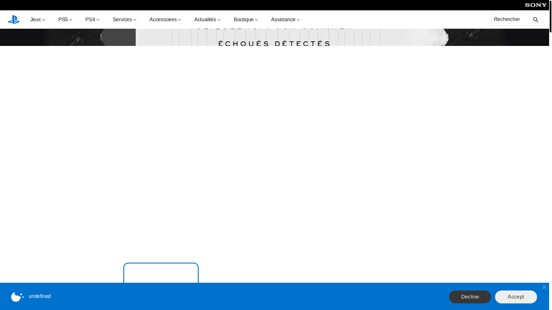 website screenshot of https://playstation.com/