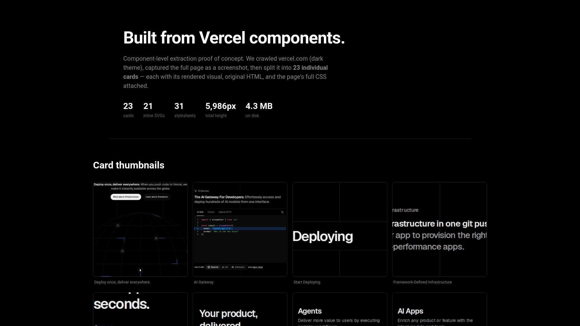 website screenshot of https://ultron-vercel-test.pages.dev/