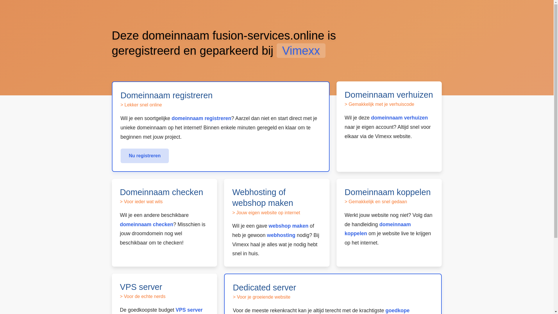website screenshot of https://fusion-services.online/