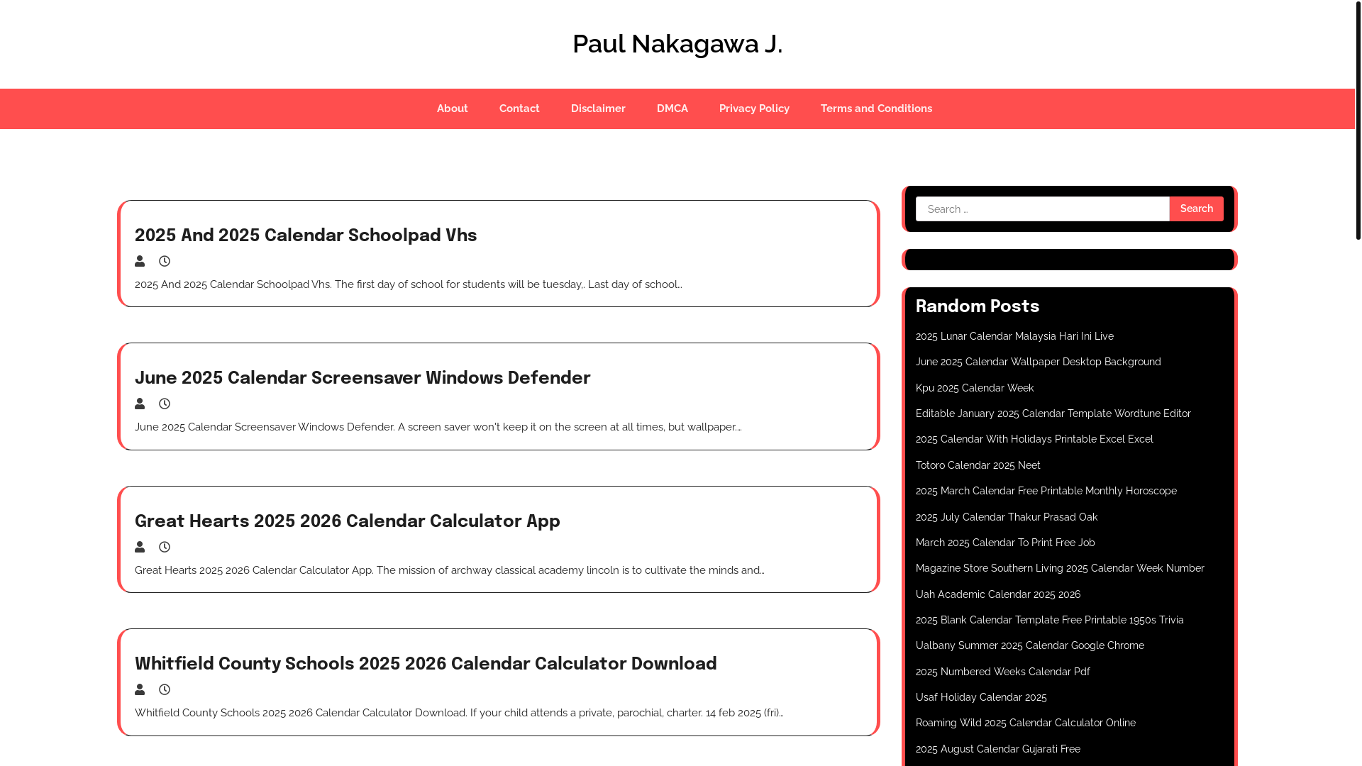 website screenshot of https://paulnakagawaj.pages.dev/