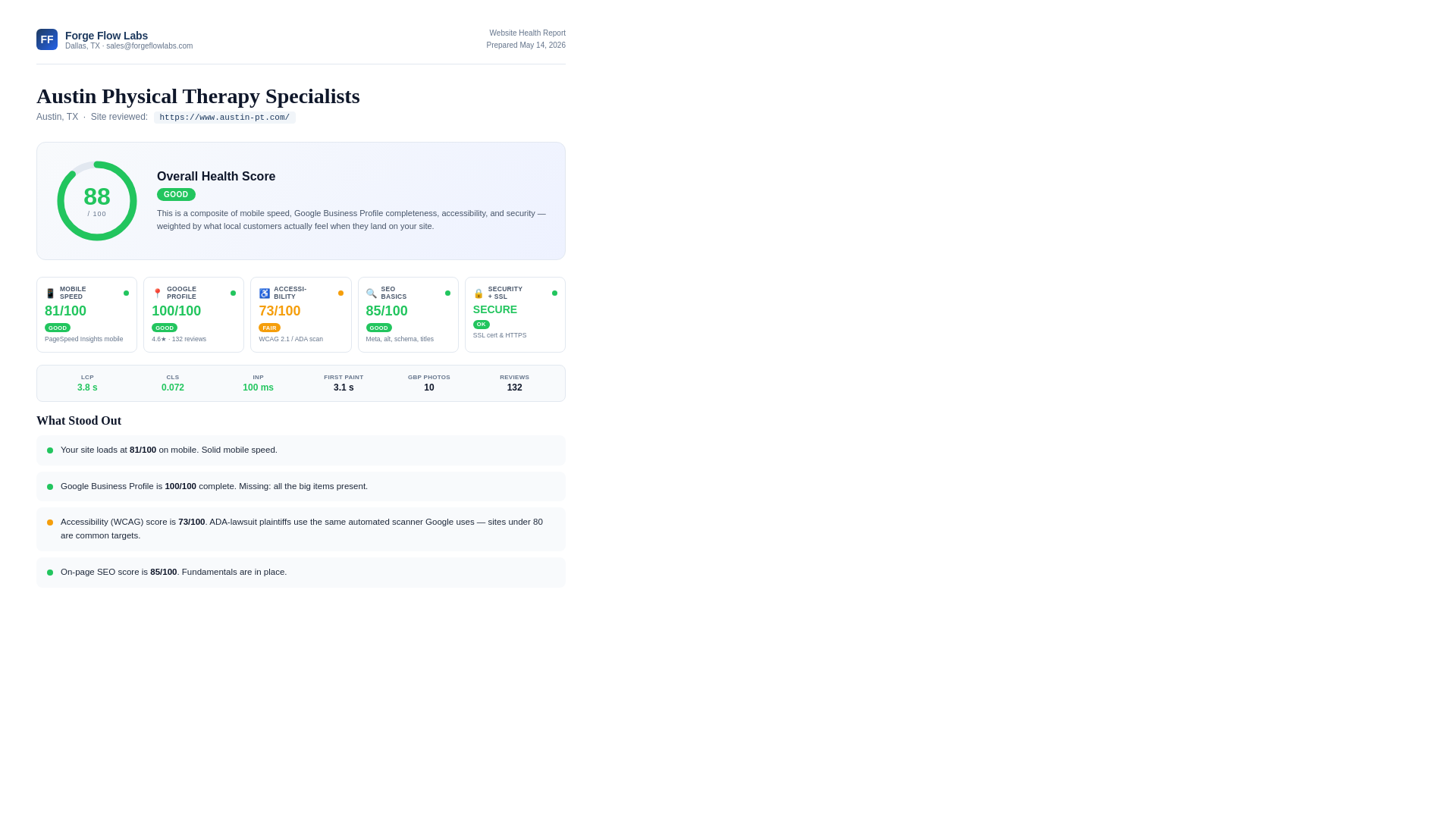 website screenshot of https://audit-austin-physical-therapy-specialists-78371564.pages.dev/
