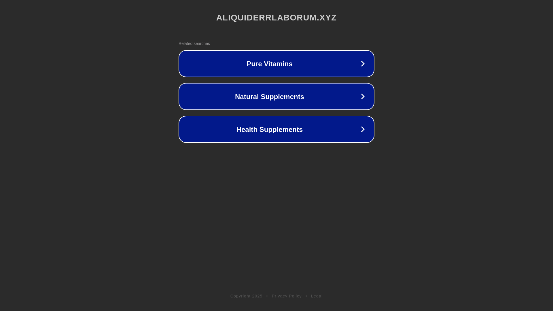 website screenshot of https://aliquiderrlaborum.xyz/