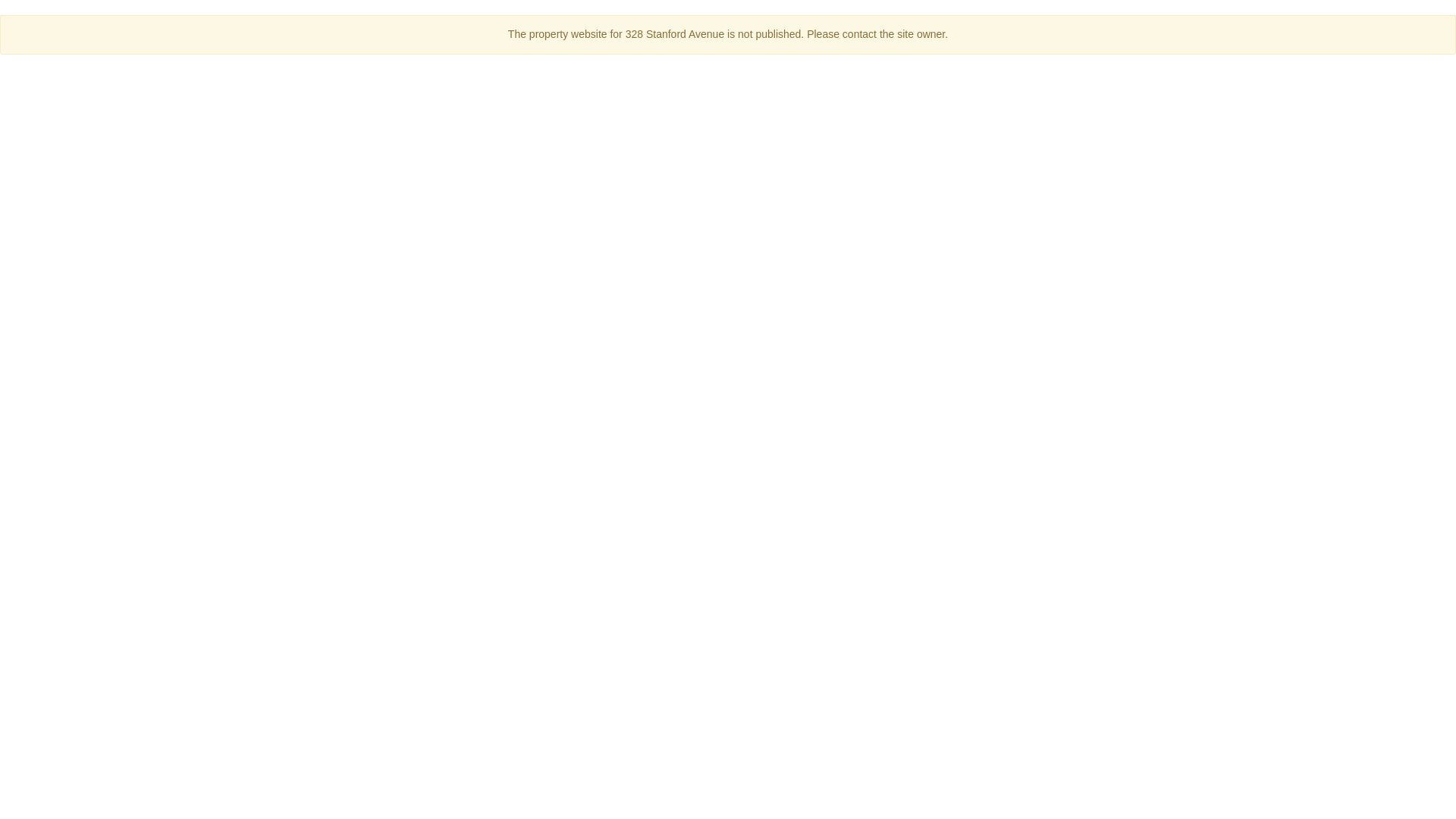 website screenshot of https://328stanfordave.com/