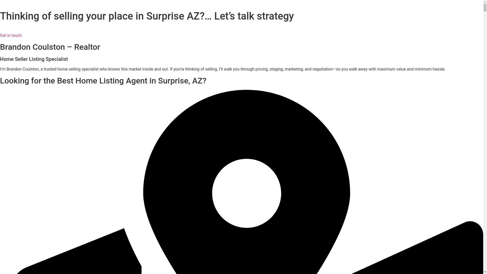 website screenshot of https://sellmyhousesurpriseaz.com/