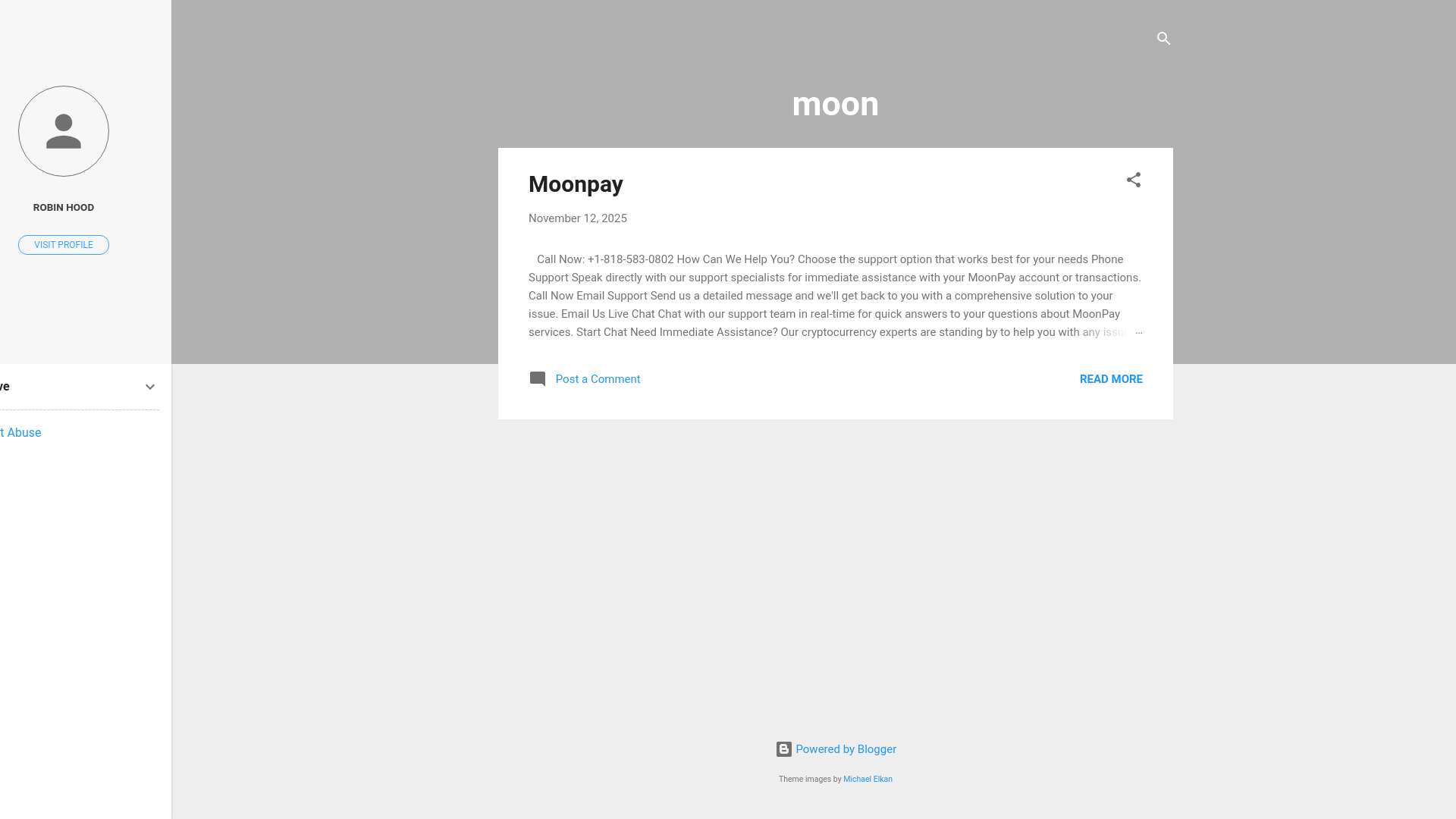 website screenshot of https://moonpay-help-desk.blogspot.com/