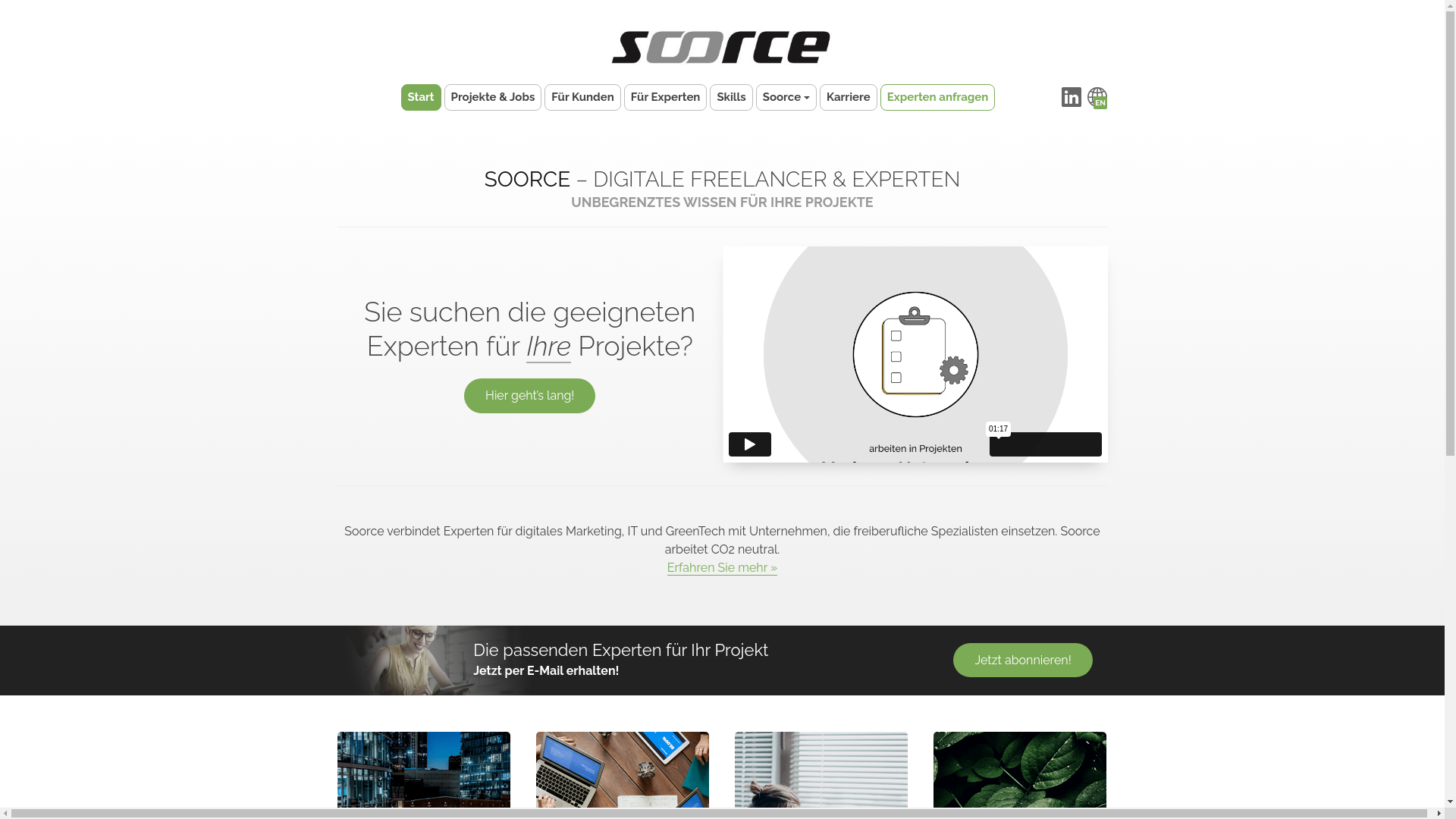 website screenshot of https://getsoorced.com/