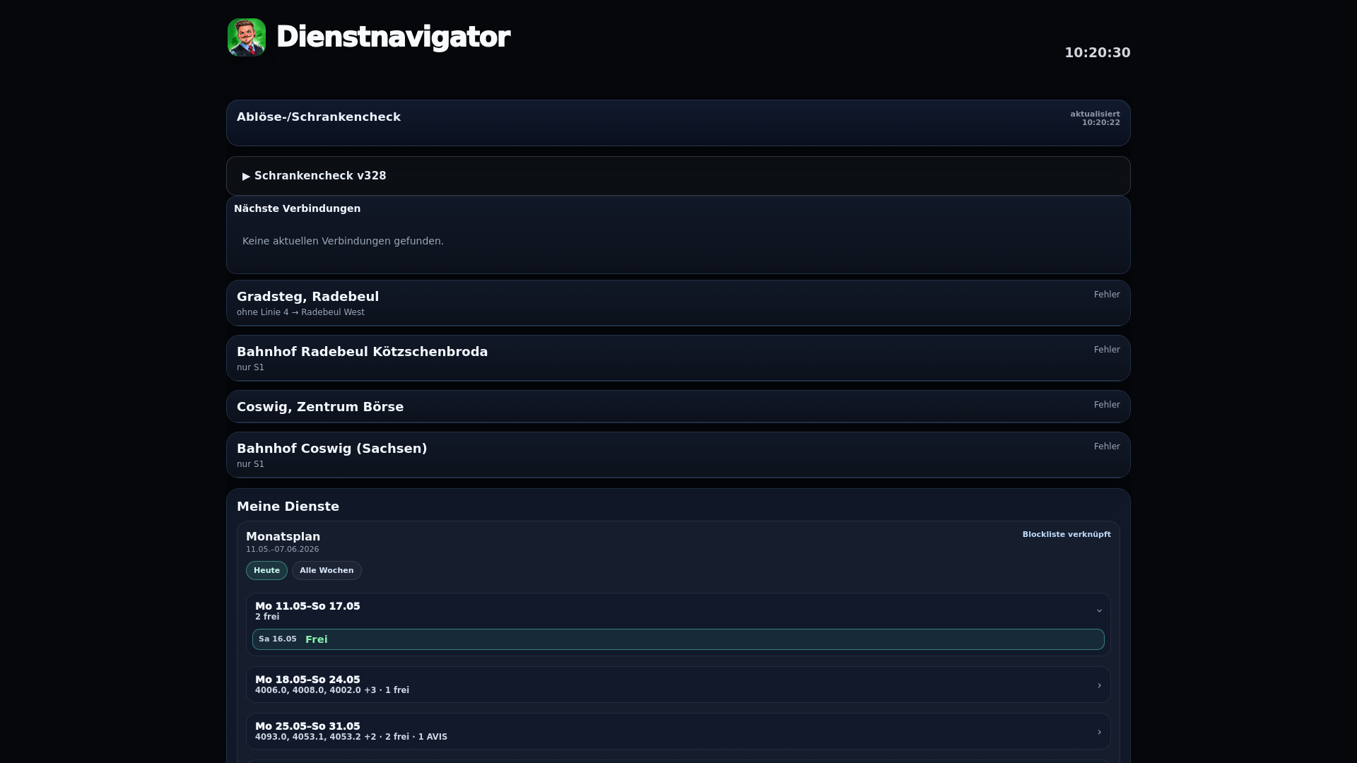 website screenshot of https://4schrankencheck-testmodus.pages.dev/