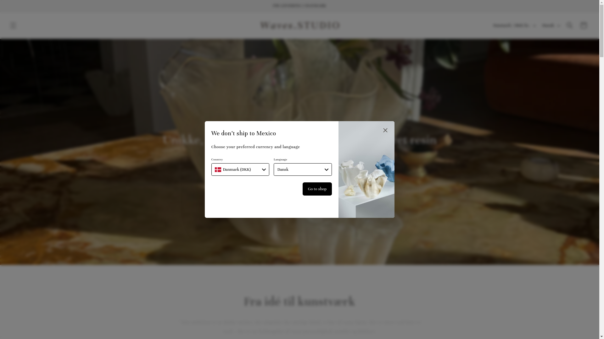 website screenshot of https://wavesstudio.se/