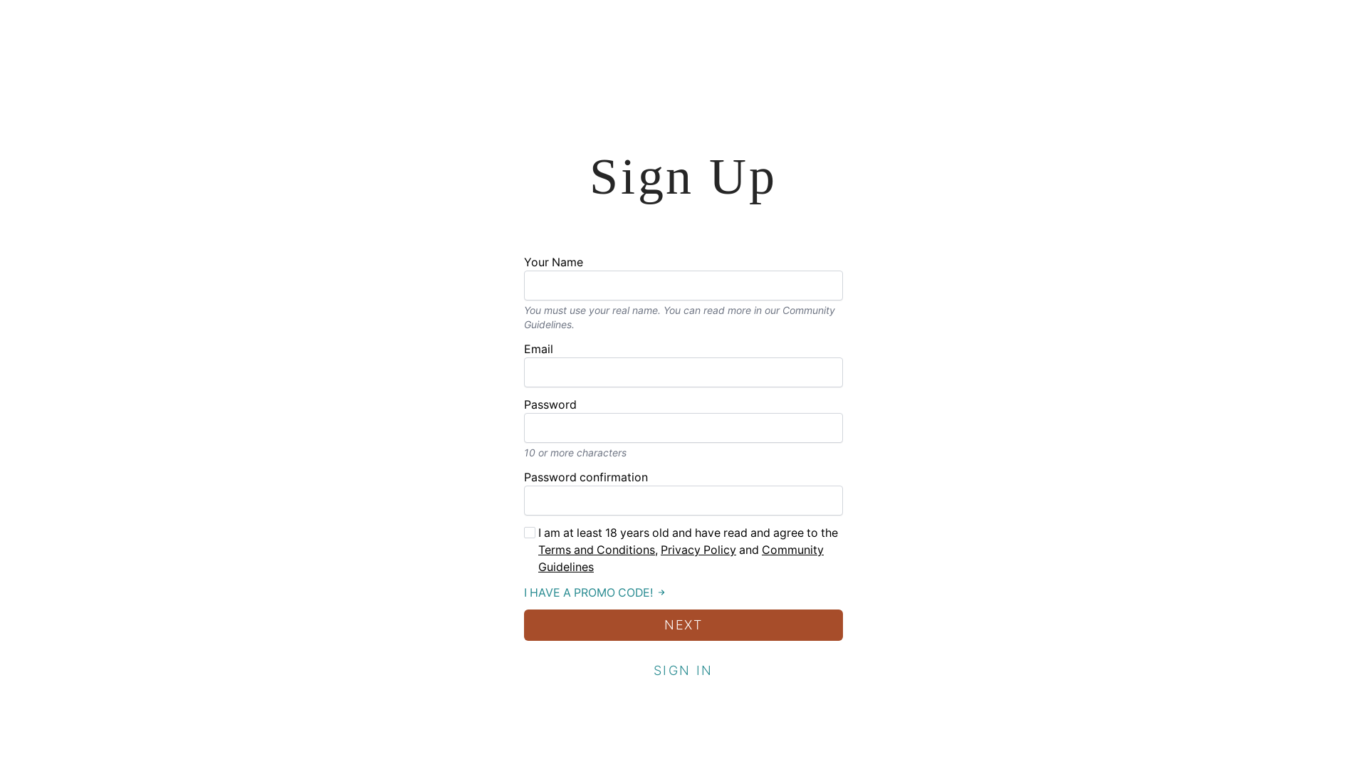 website screenshot of https://erosplatform.com/events/women-s-group