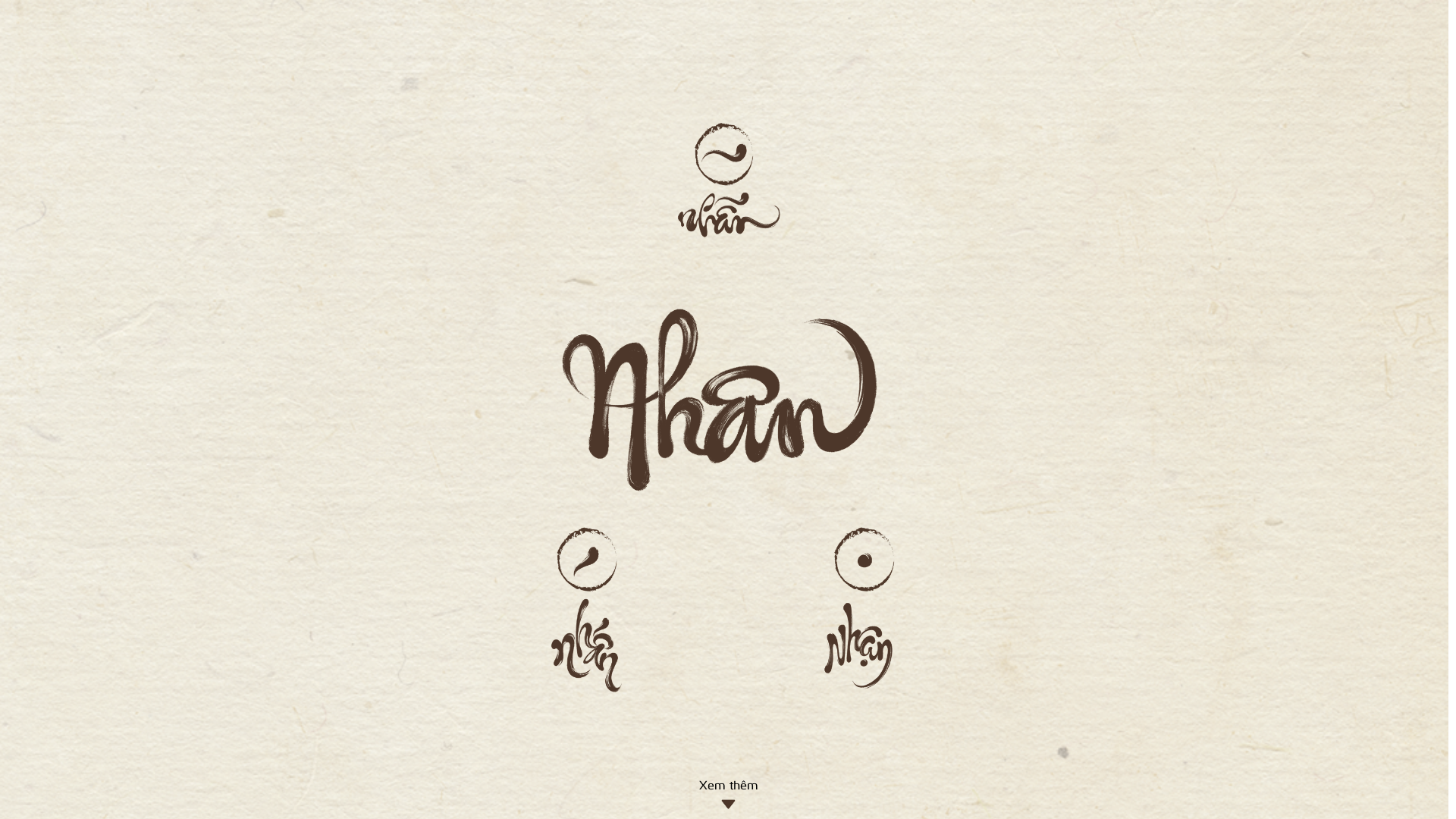website screenshot of https://nhanvan.info/