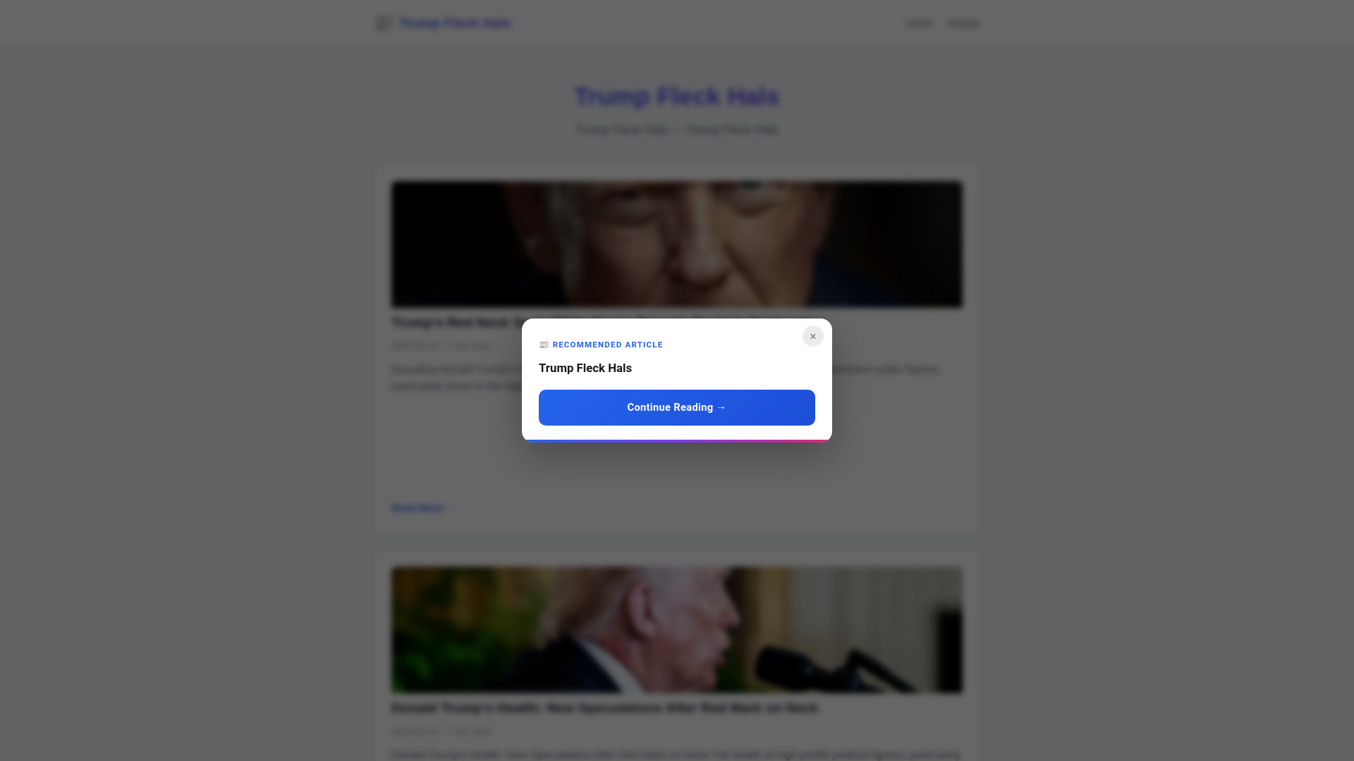 website screenshot of https://trump-fleck-hals.pages.dev/