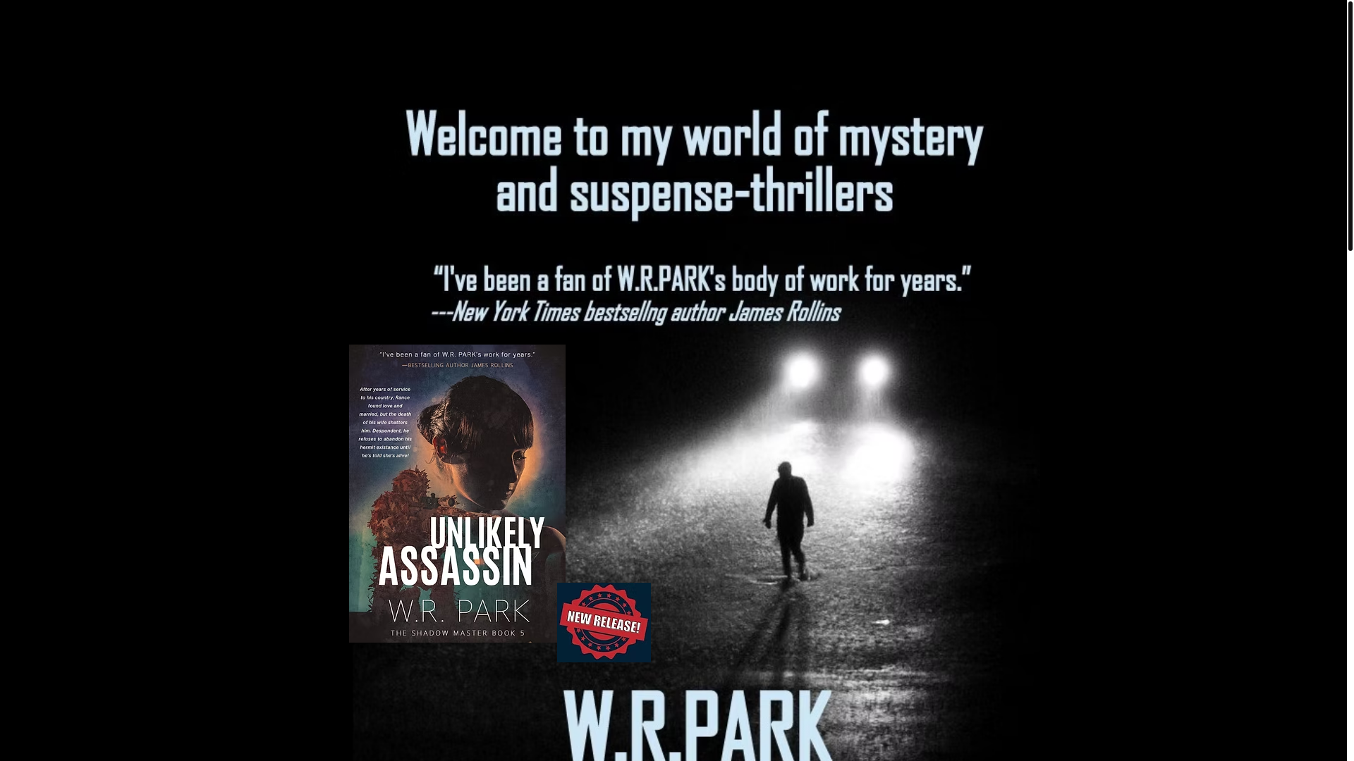 website screenshot of https://wrparkbooks.org/