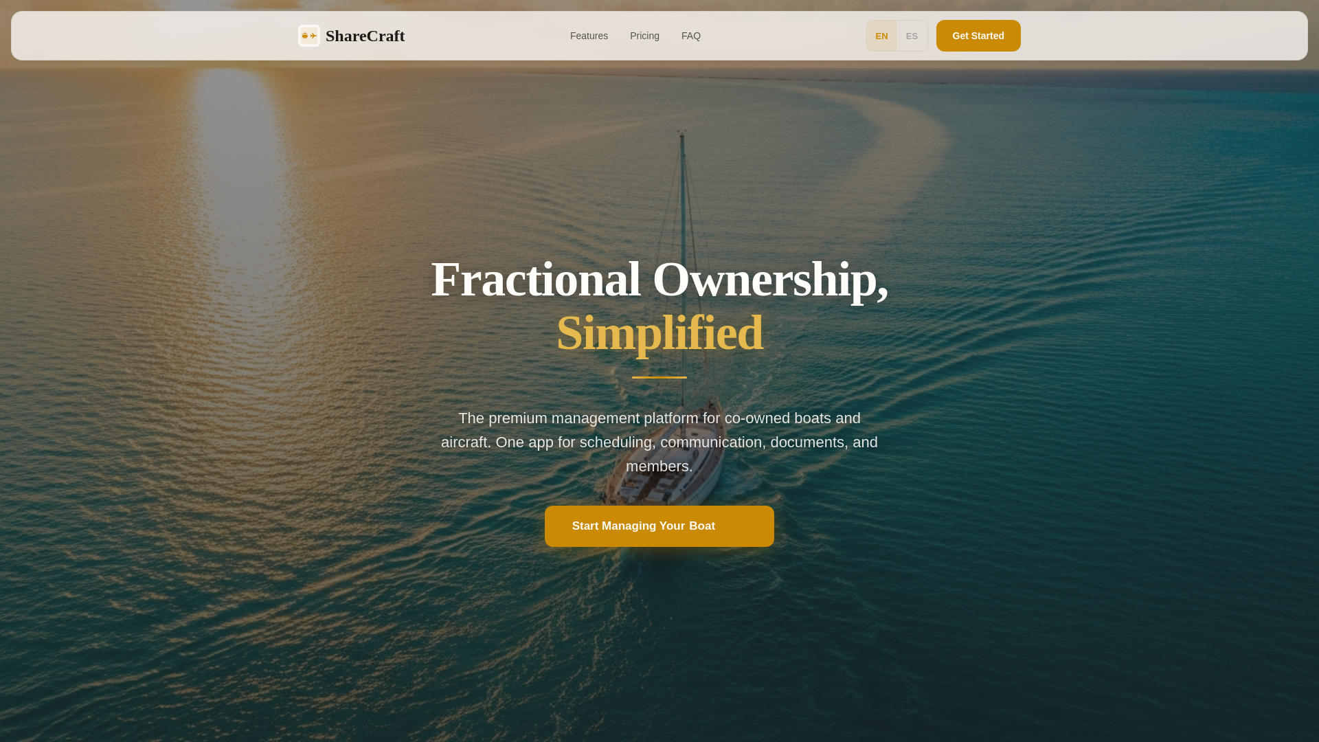 website screenshot of https://sharecraft.ai/