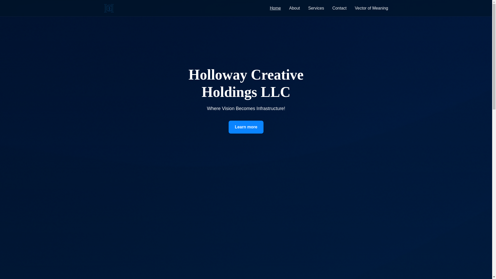 website screenshot of https://holloway-creative-holdings.pages.dev/