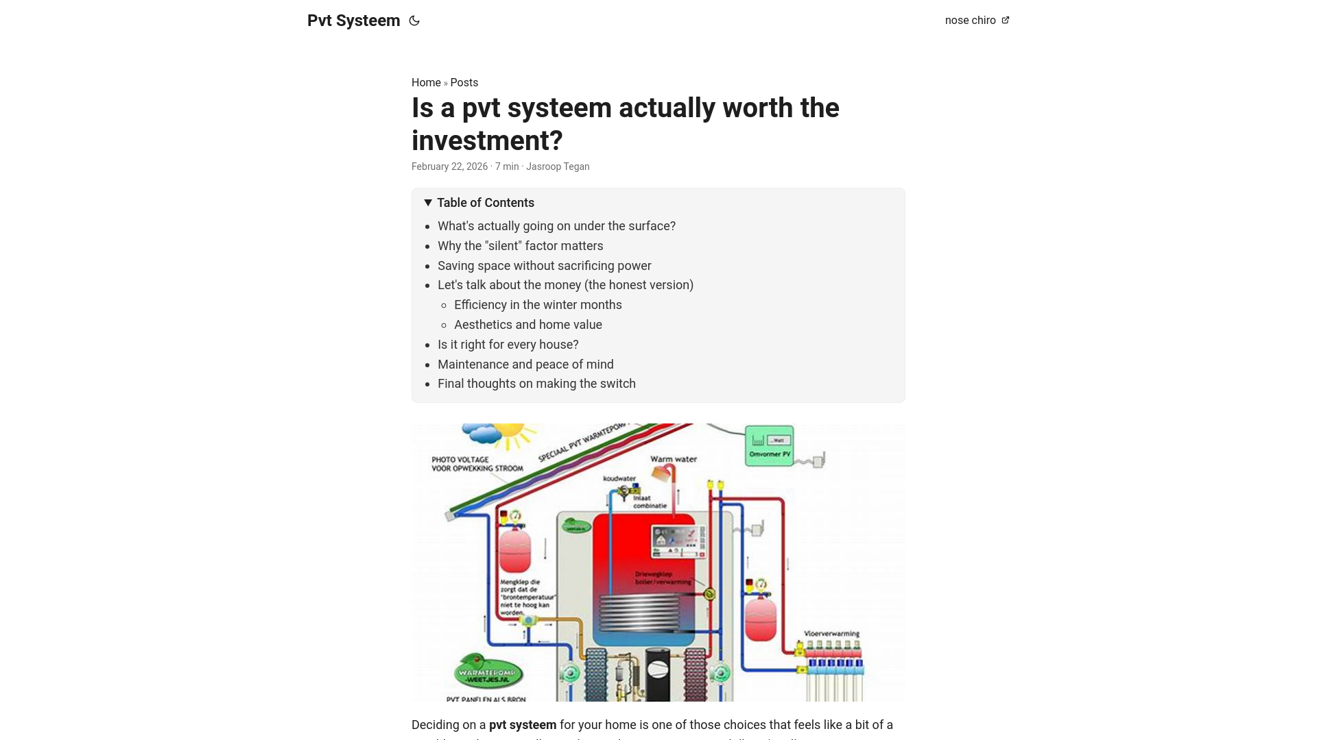 website screenshot of https://pvt-systeem.pages.dev/