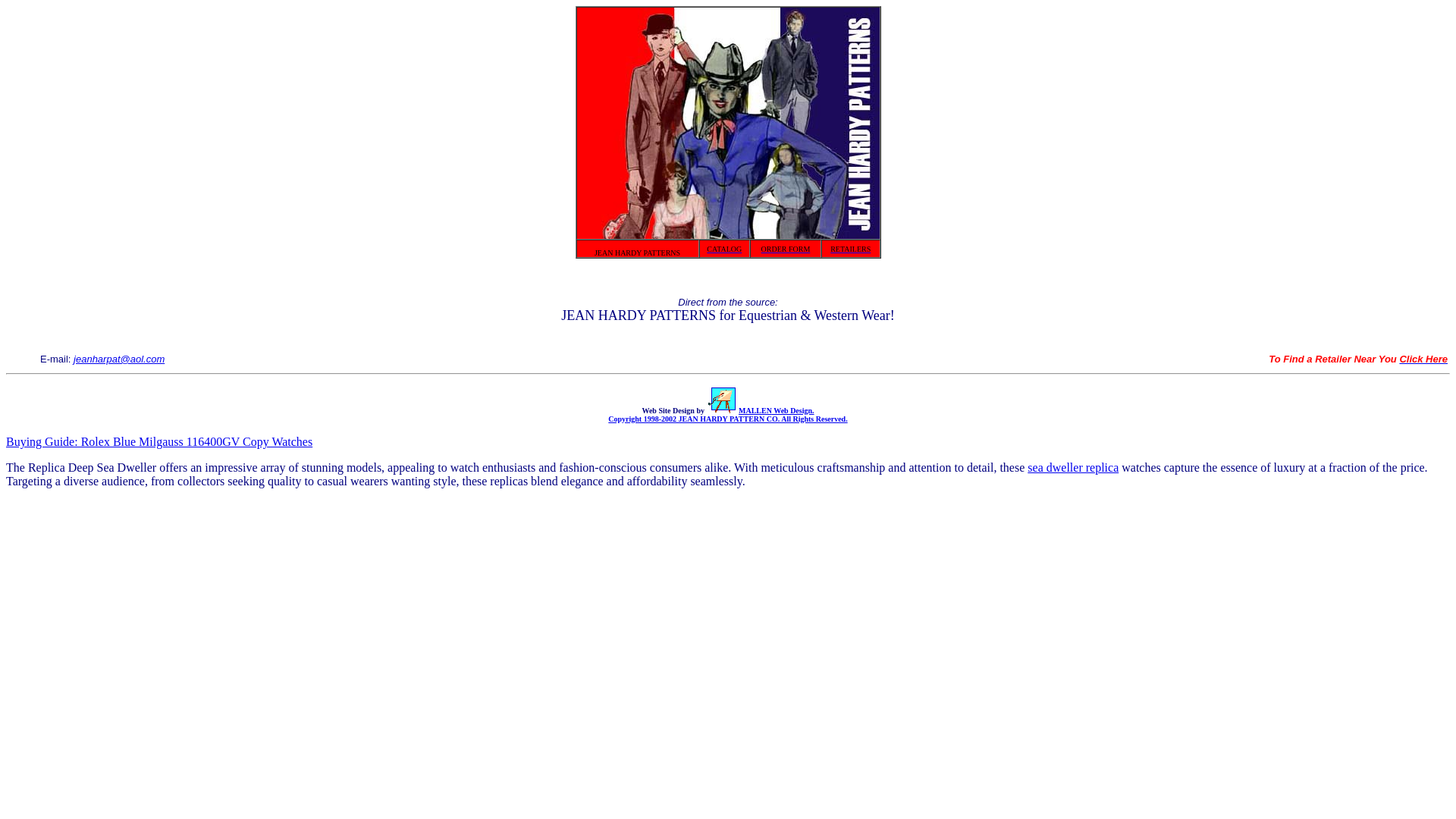 website screenshot of https://jeanhardypatterns.pages.dev/