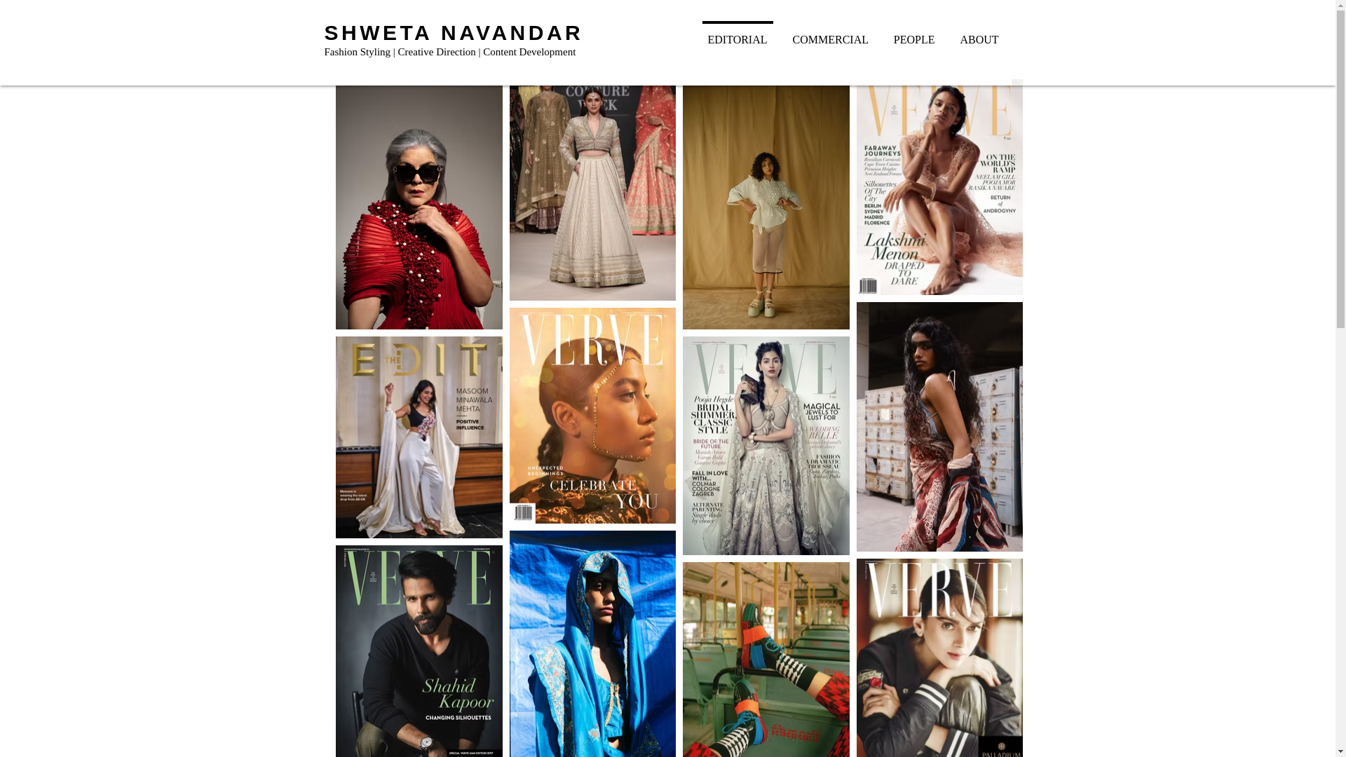 website screenshot of https://shwetanavandar.in/