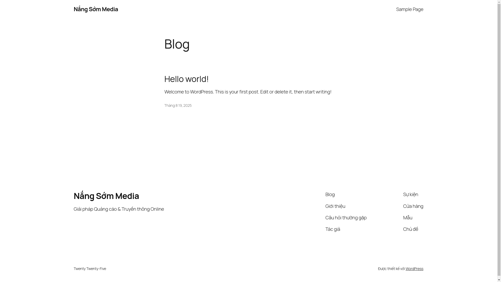 website screenshot of https://nangsommedia.com/
