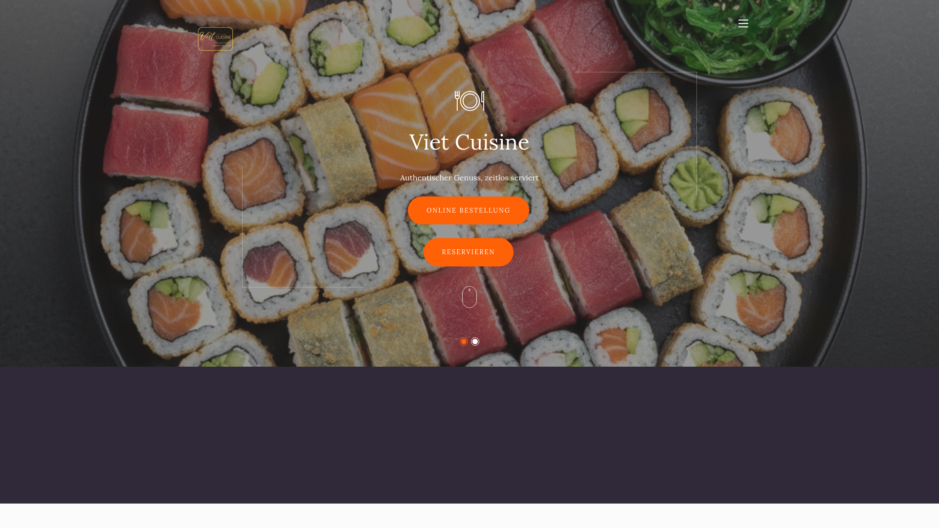 website screenshot of https://vietcuisine-neunkirchen.de