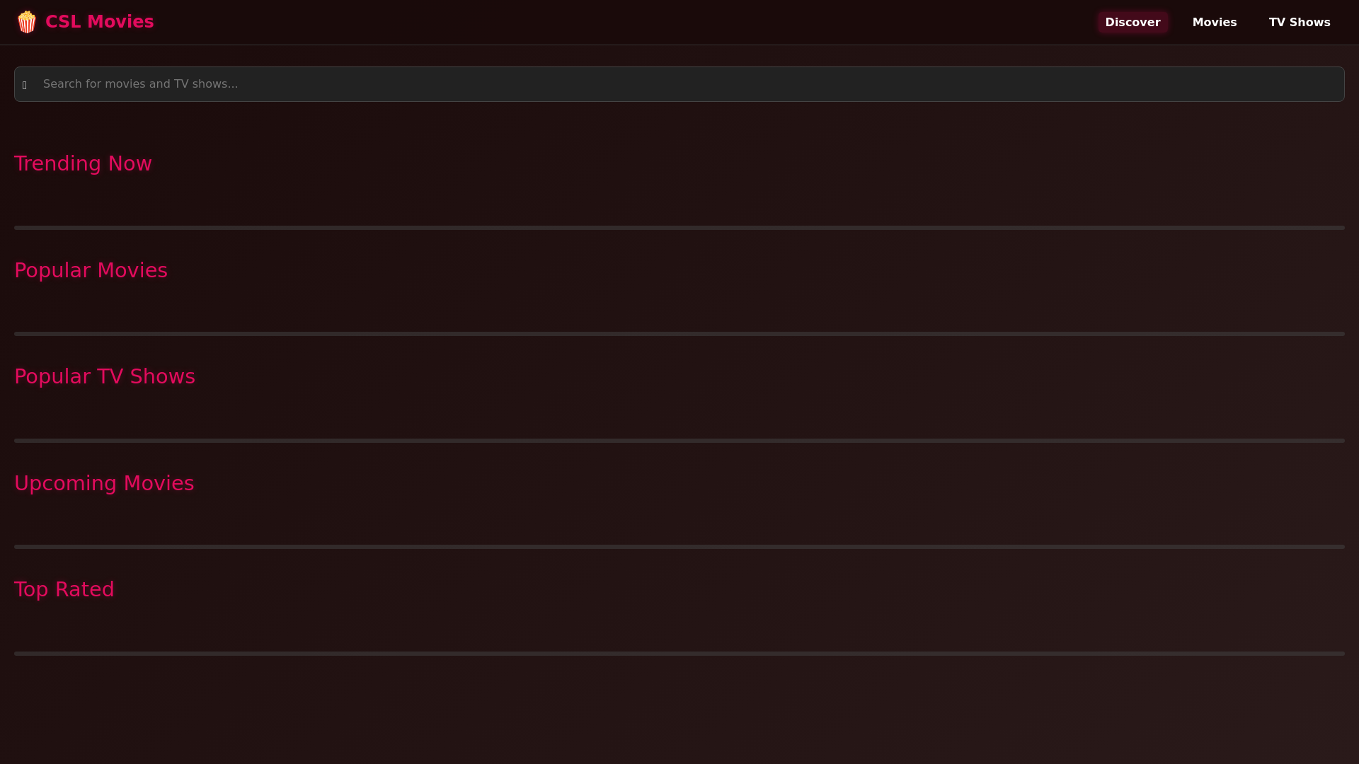 website screenshot of https://csl-movies.pages.dev/