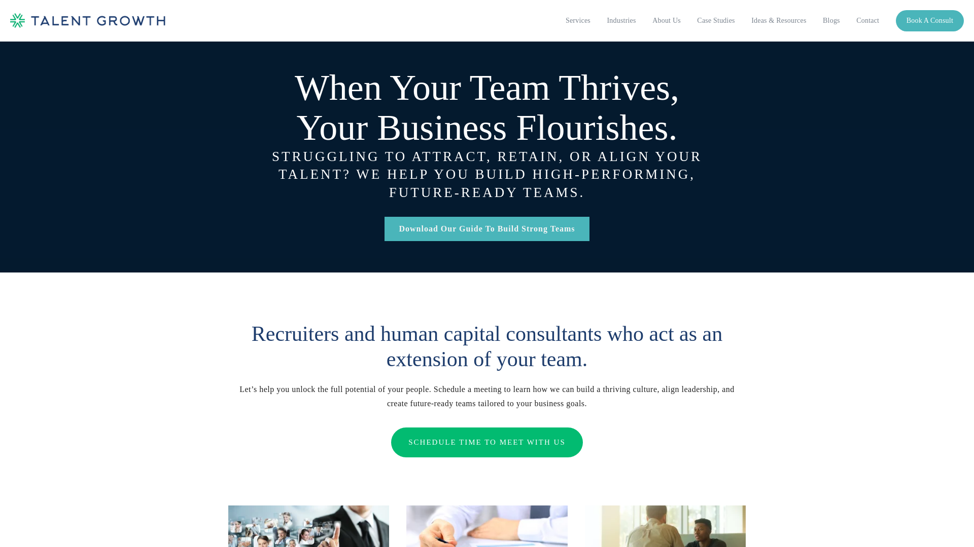 website screenshot of https://trytalentgrowthpartnerssite.com