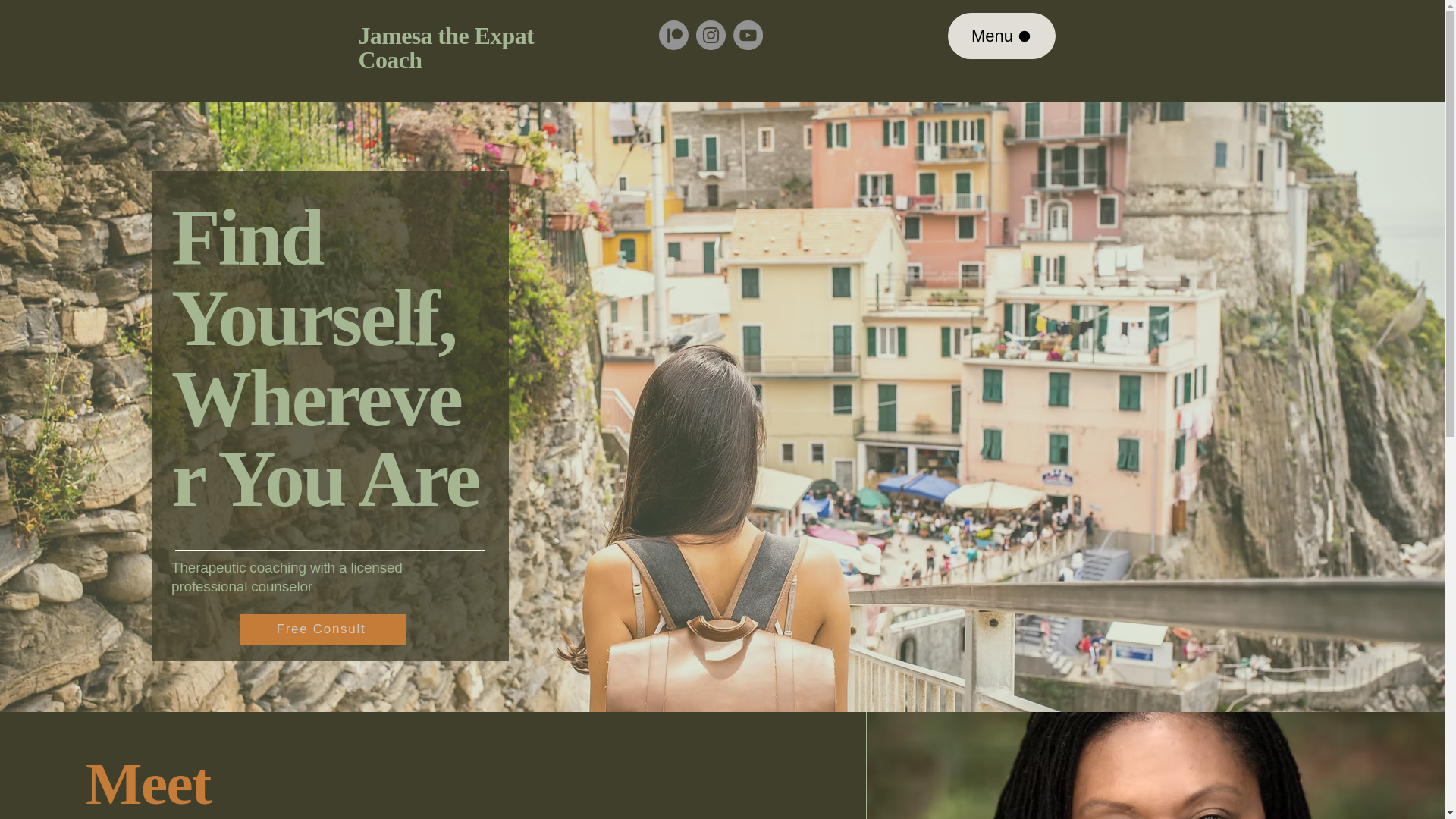 website screenshot of https://slowhealingwithjamesa.com/