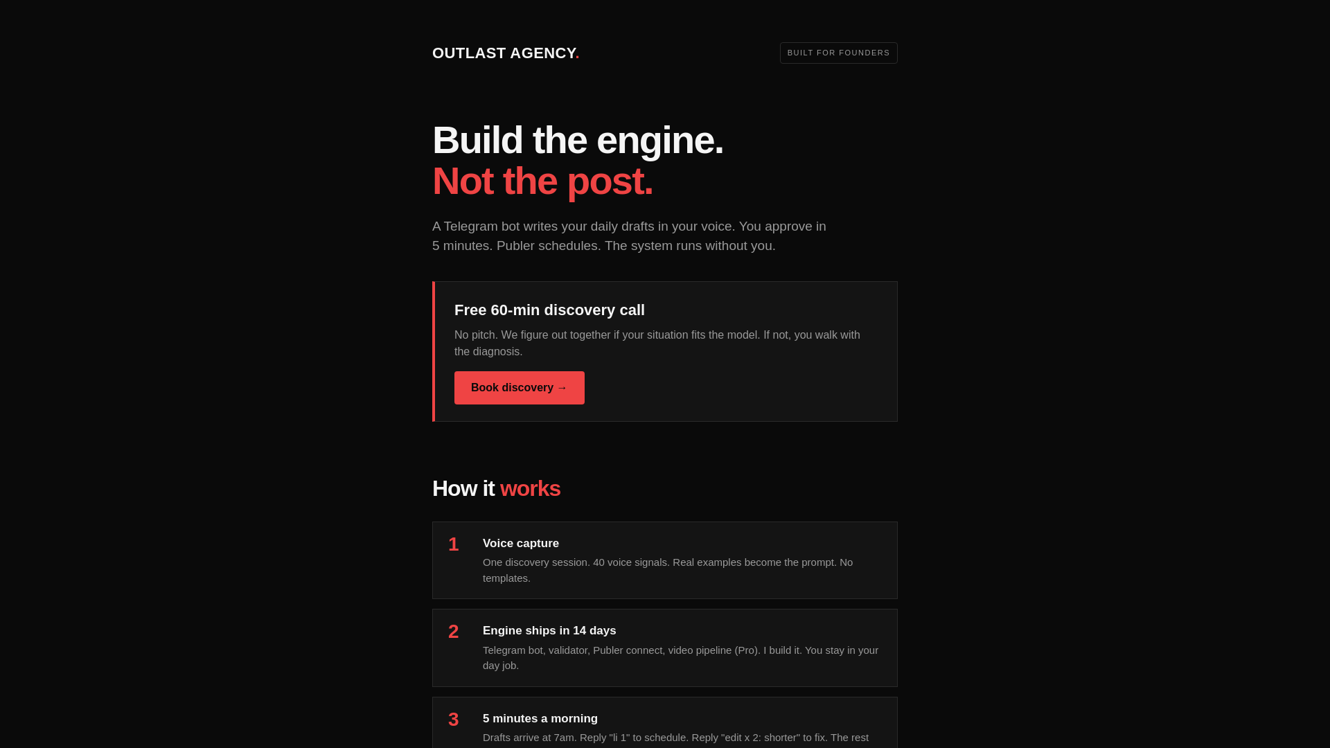 website screenshot of https://outlast-agency.com/