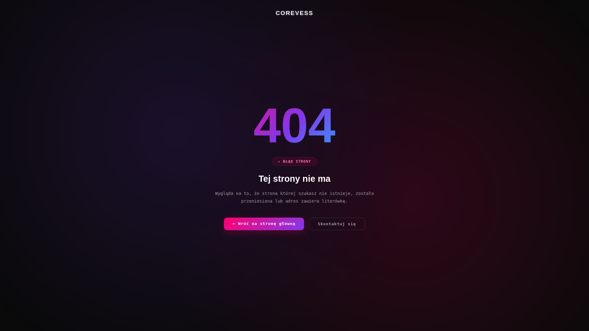 website screenshot of https://corevess.pages.dev/