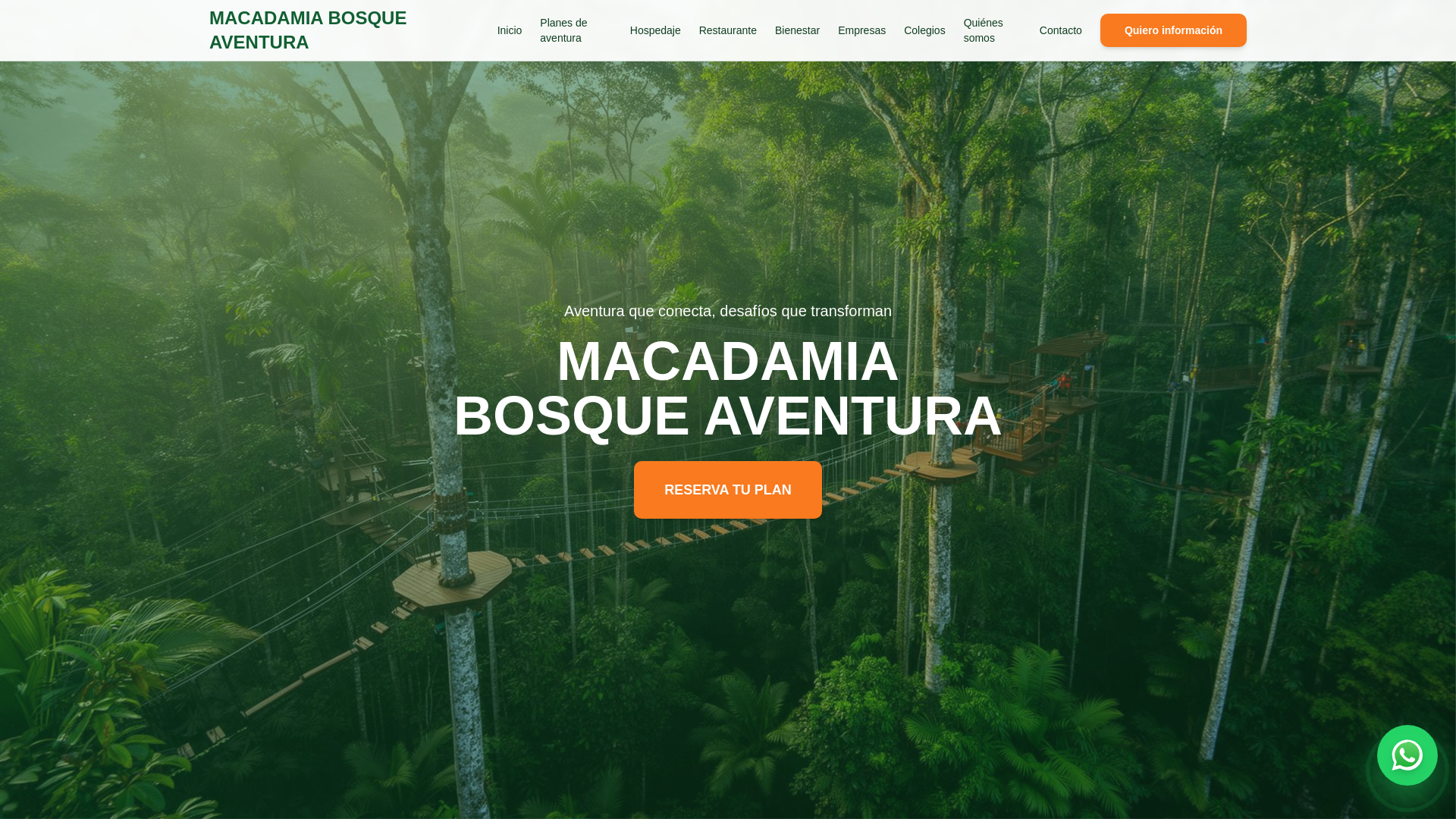 website screenshot of https://macadamiabosqueaventuracol.com/