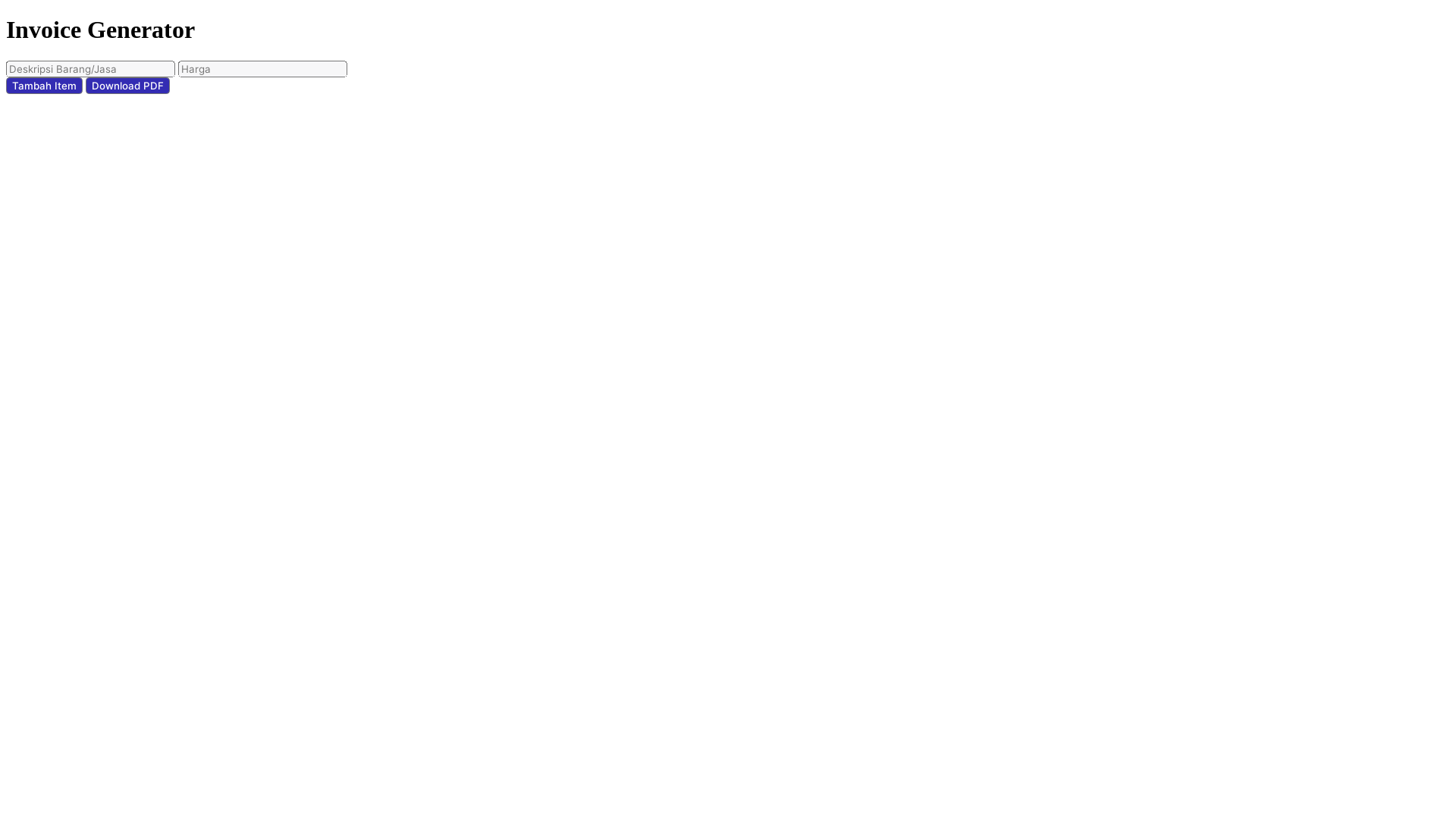 website screenshot of https://invoice-frontends.pages.dev/