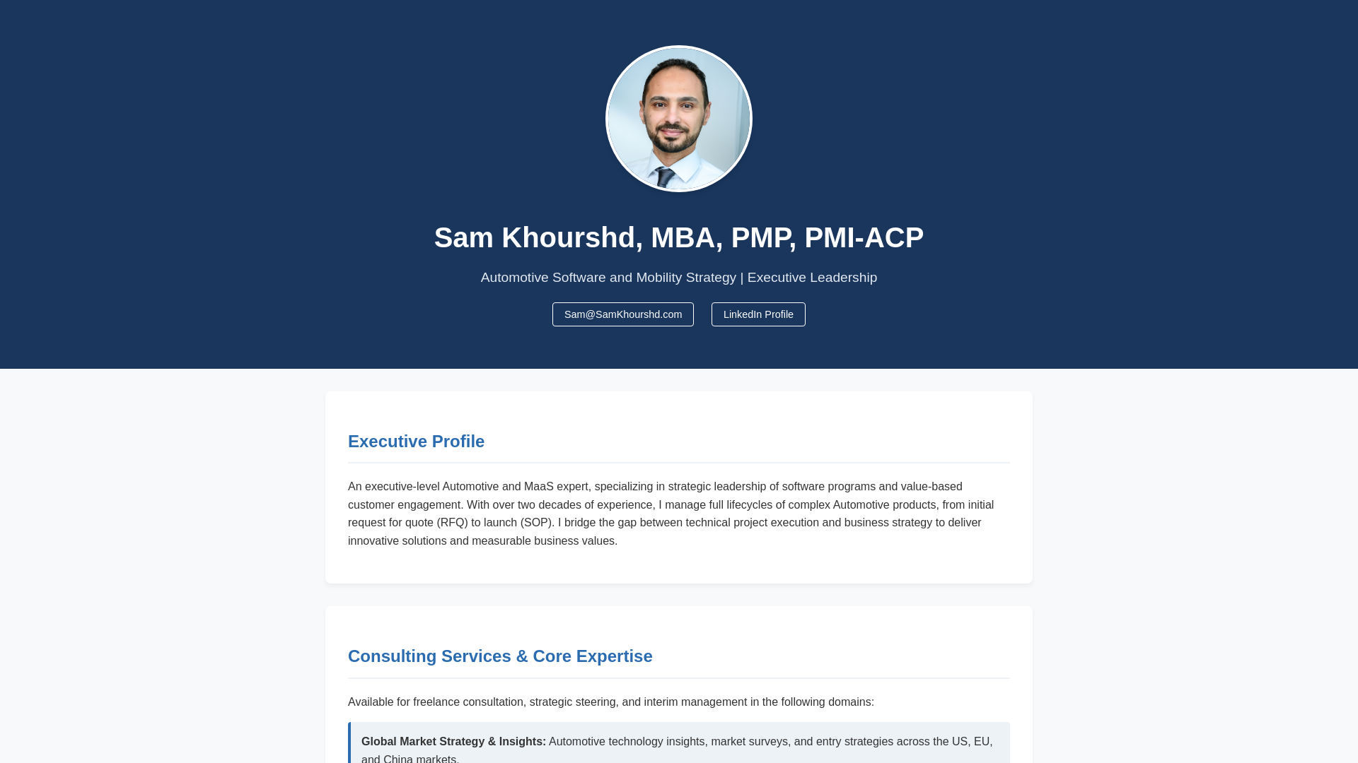 website screenshot of https://samkhourshd.com/