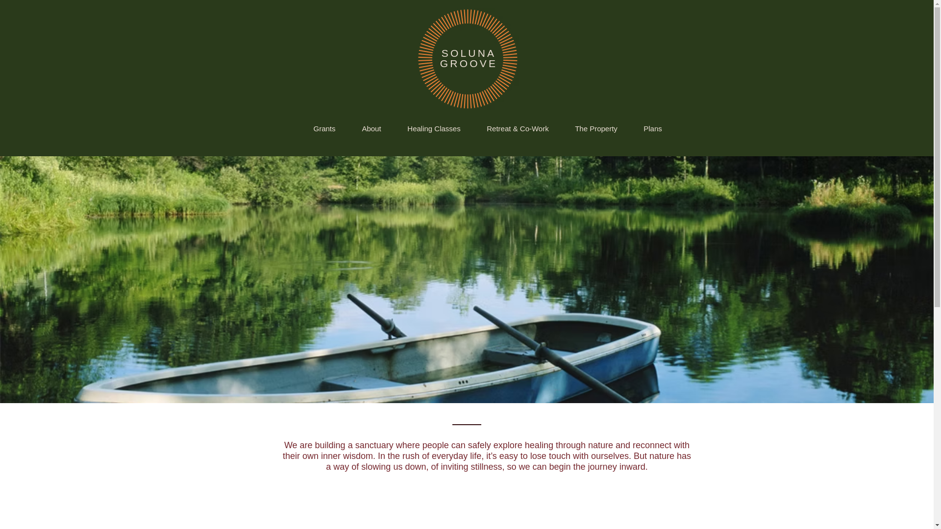 website screenshot of https://solunagroove.com/