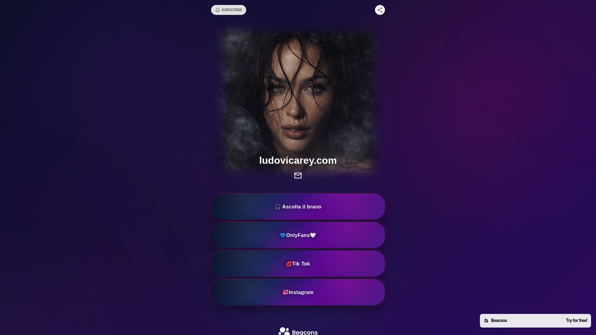 website screenshot of https://ludovicarey.com/