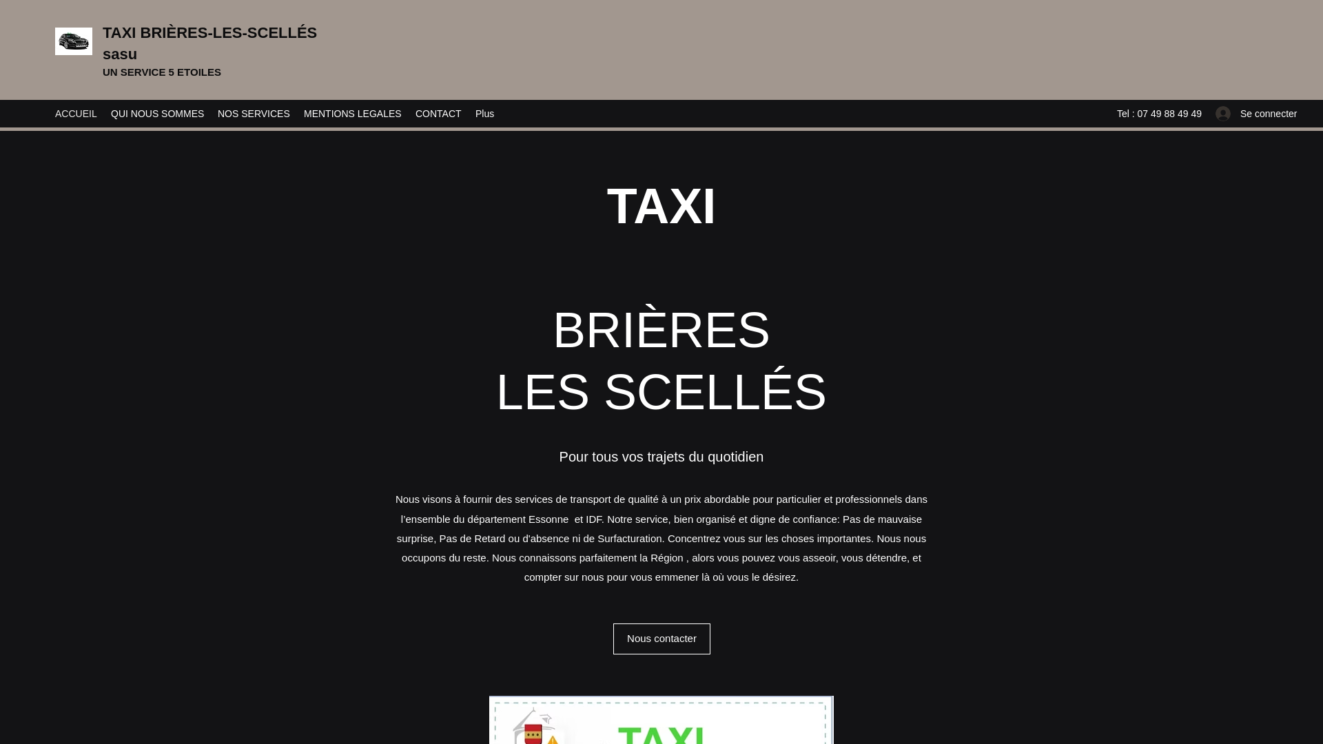 website screenshot of https://taxi-brieres-les-scelles-2-etampes.com