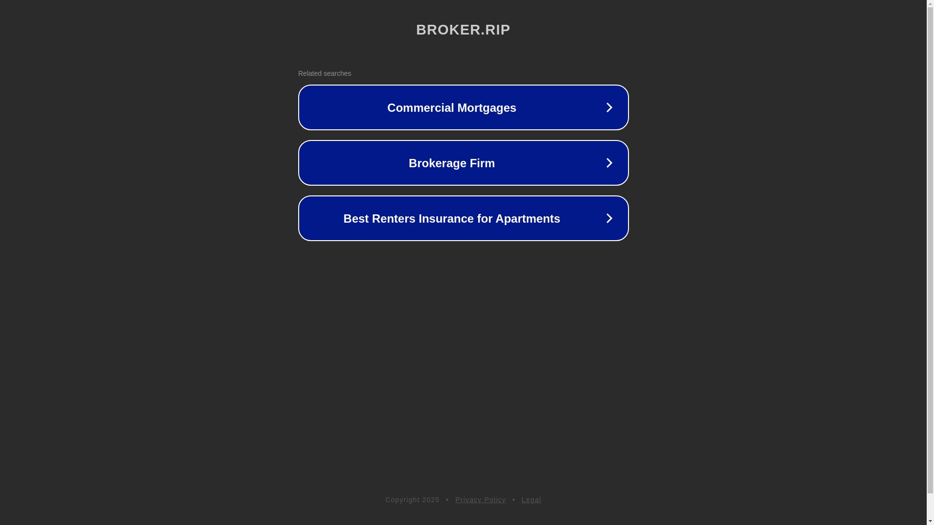 website screenshot of https://broker.rip/