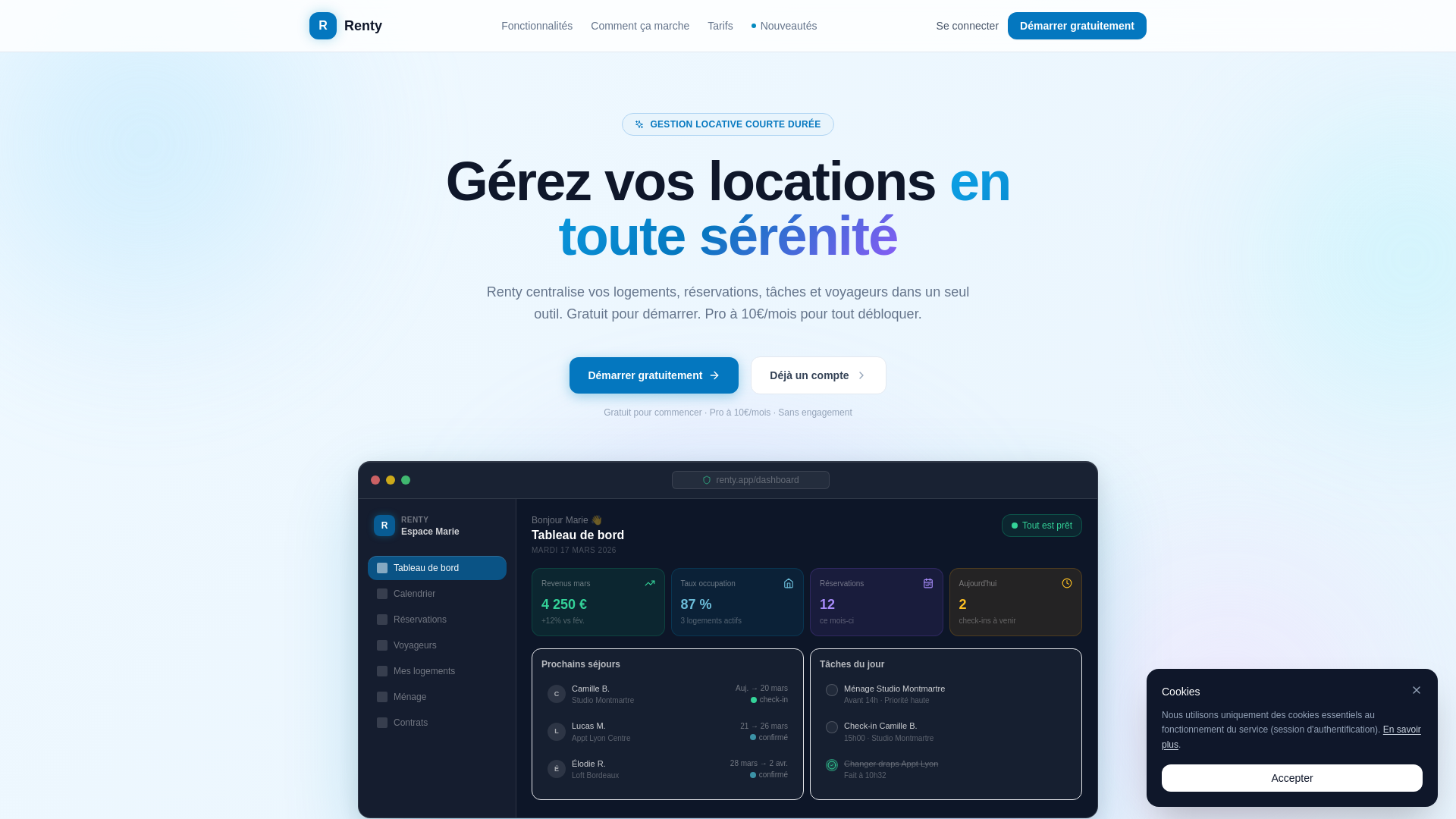 website screenshot of https://renty.casa/
