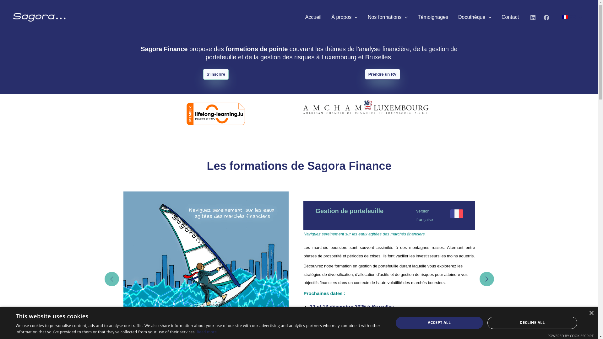 website screenshot of https://sagora-finance.tech/