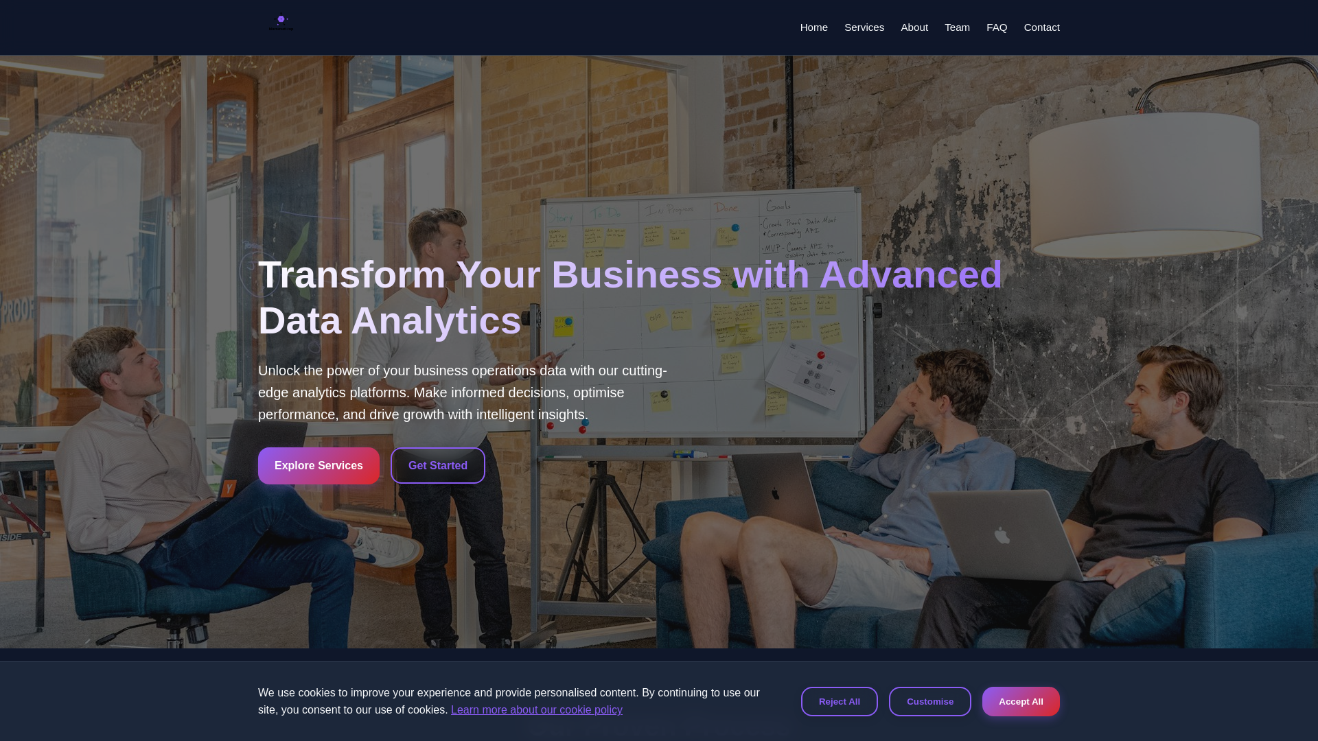 website screenshot of https://blarnoveti.top