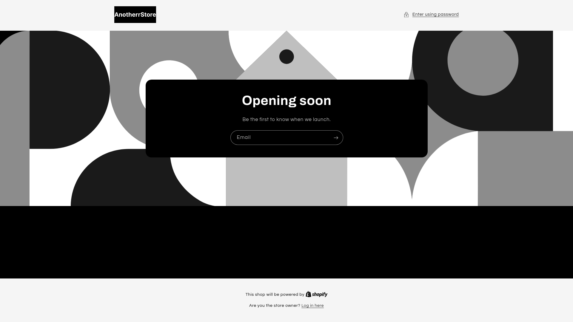 website screenshot of https://anotherrstore.com/