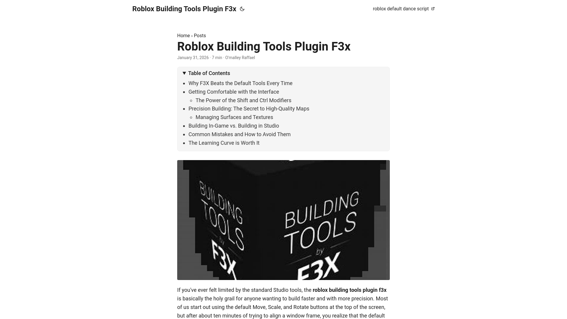 website screenshot of https://robloxbuildingtoolspluginf3x.pages.dev/