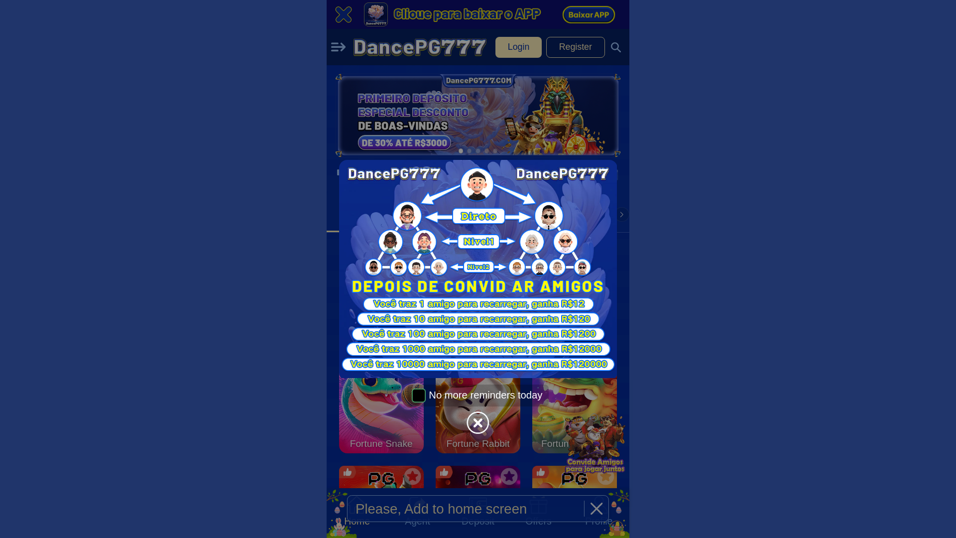 website screenshot of https://1dancepg777.com/