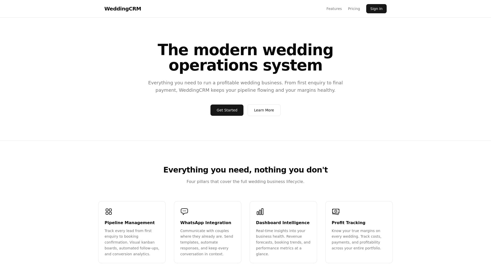 website screenshot of https://threechapters-marketing.pages.dev/