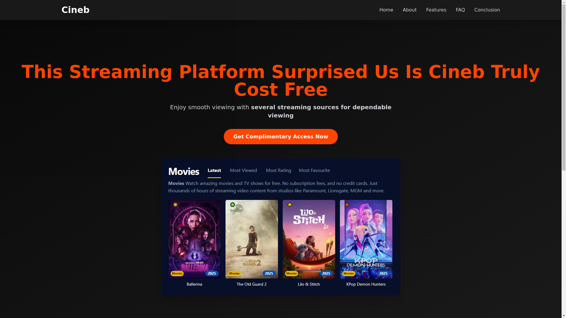 website screenshot of https://cineb-hqkz.pages.dev/