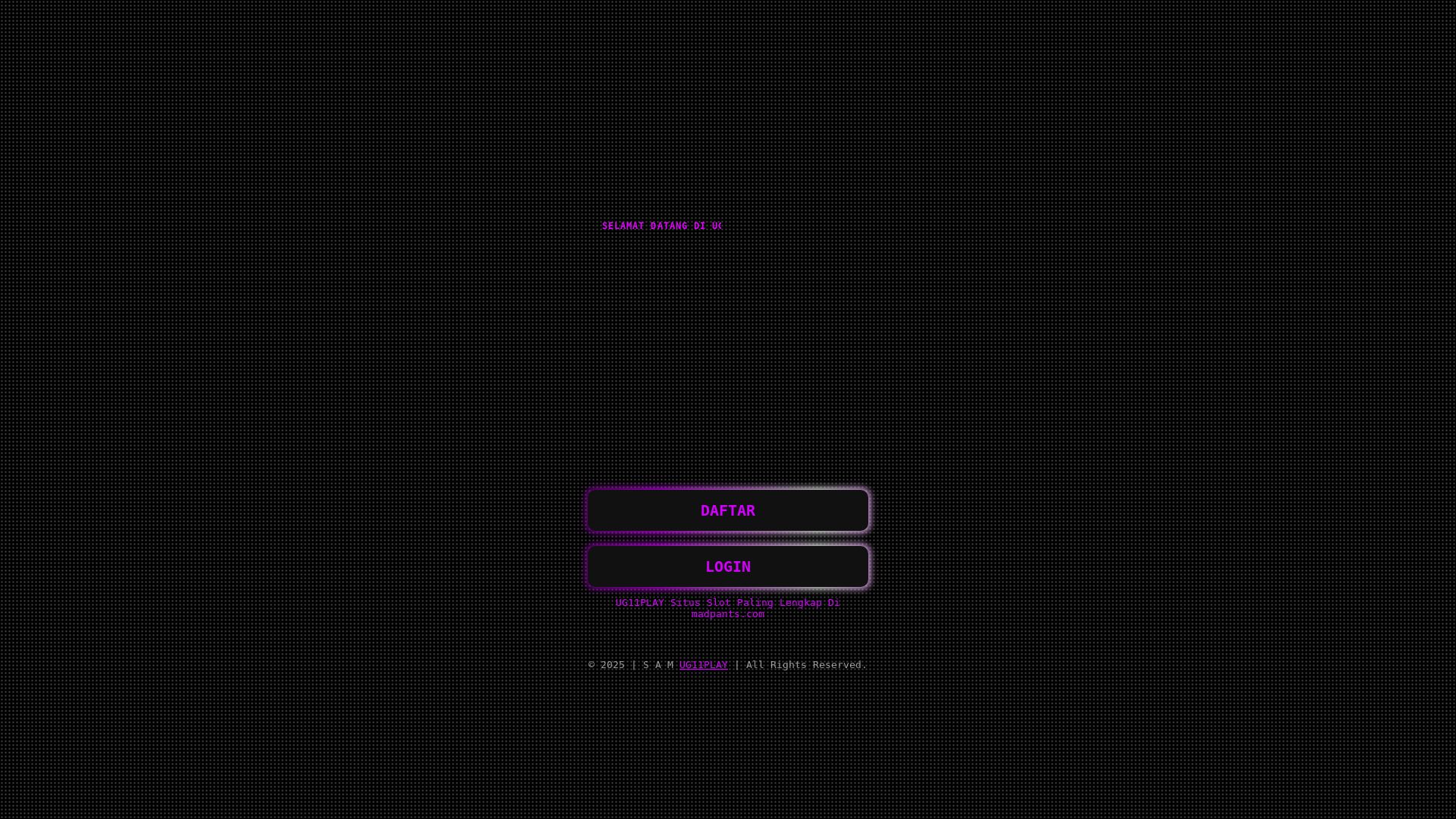 website screenshot of https://madpants.pages.dev/