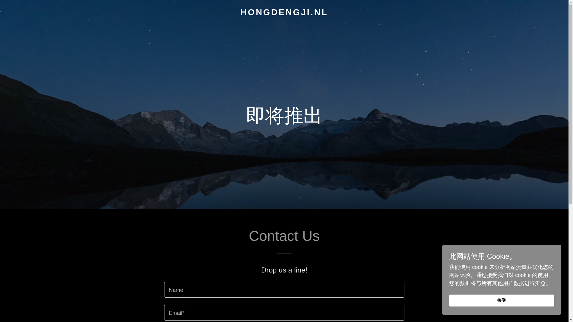 website screenshot of https://hongdengji.nl/