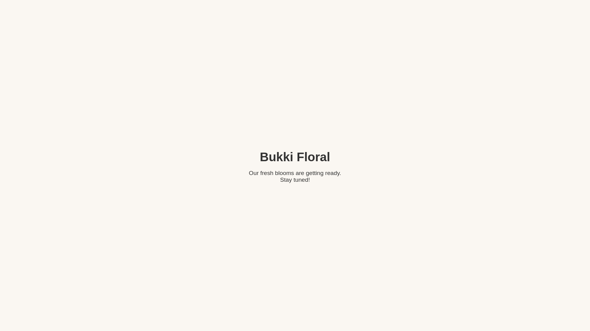 website screenshot of https://bukkifloral-placeholder.pages.dev/