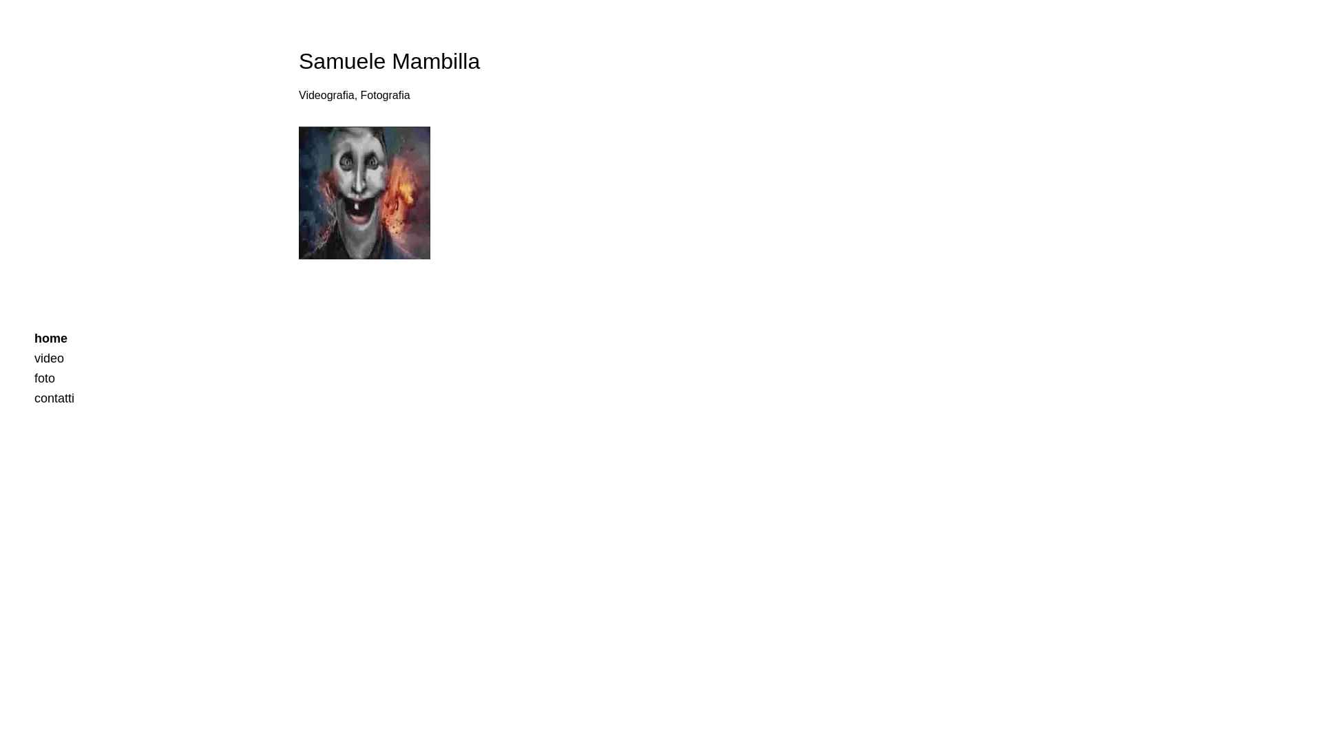 website screenshot of https://sitosamu.pages.dev/