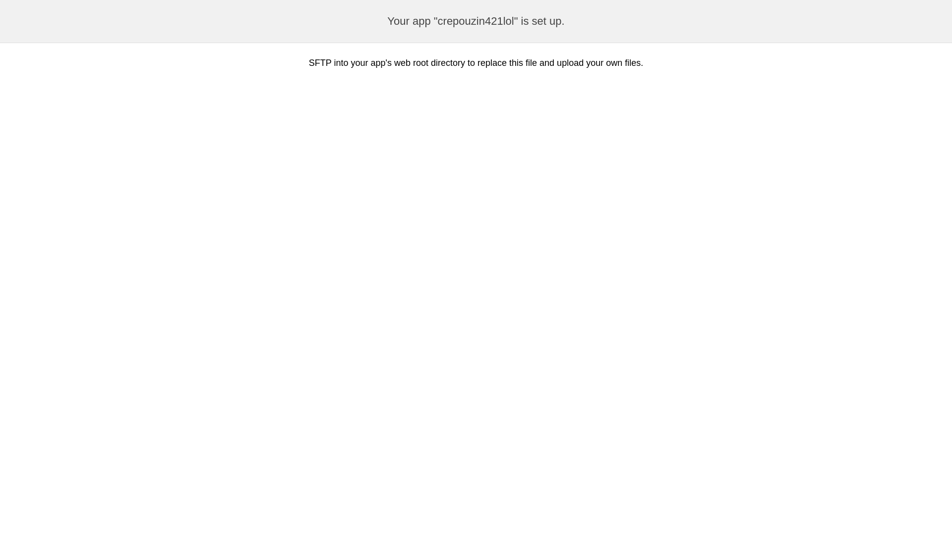 website screenshot of https://crepouzin421.lol/