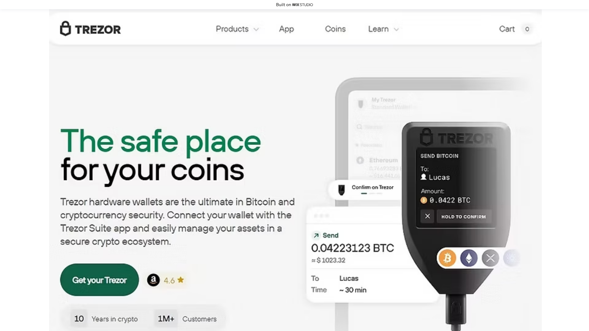 website screenshot of https://treserebridge.wixstudio.com/start